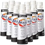 【ケース販売】アタック ZERO(ゼロ) 洗濯洗剤 液体 ドラム式専用 本体 580g×12個 (衣類よみがえる「ゼロ洗浄」へ)