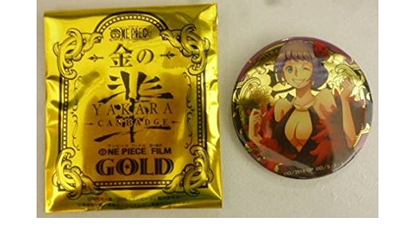 Amazon ワンピース 金の輩缶バッジ セブンイレブン Film Gold カリーナ バッジ おもちゃ