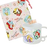 ディズニープリンセス コップ＆コップ袋セット