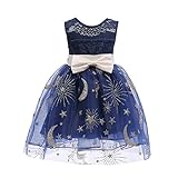 子供服 Timsa キッズ 幼児 子供 かわいい 星月 cute ちょう结び kawaii 花 ノースリーブ パーティードレスプリンセスドレス 赤ちゃん 女の子 バレンタインデー ワンピース ガールズ