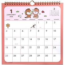 Amazon | 2026年カレンダー LINEハンドメイド卓上/sakumaru「うさまる