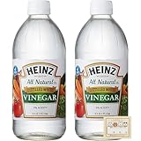 ハインツ ホワイトビネガー ディスティル 醸造酢 無色透明 473ml 2本 動物ステッカー付