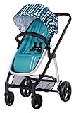 Dream On Me Mia Moda Marisa Three-in-One Stroller, Aqua by Dream On Me