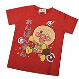 アンパンマン 和風バックプリント 半袖Tシャツ ANPANMAN キッズ ベビー 男の子 女の子 fo-sa02 90cm アンパンマン