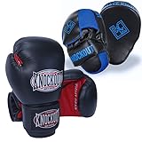 ボクシンググローブとパッド フォーカスミットセット キックボクシング ムエタイ 総合格闘技トレーニング フィットネスキット パンチングパッド付き
