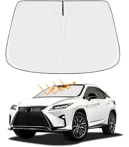 Amazon.co.jp: 【2022新登場】レクサスIS フロントサンシェード 10本骨