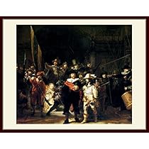 Amazon.co.jp: レンブラント・「夜警」 プリキャンバス複製画