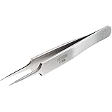 ホーザン(HOZAN) ピンセット(強力型) ツイーザー 厚肉、高耐久仕様 材質ステンレス 全長110mm 先端幅0.25mm P-898