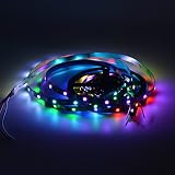 MOKUNGIT WS2812B LED Strip 16.4Ft 5M WS2812B 30Pixels/m 150 Pixels Programmable Individual Addressab