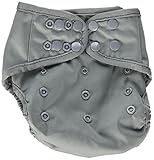Sweet Pea One Size Diaper Cover (Silver) by Sweet Pea