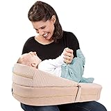 ベビー看護ピロー調節可能な授乳枕0-12ヶ月新生児、100％ポリウレタン,B,120CM