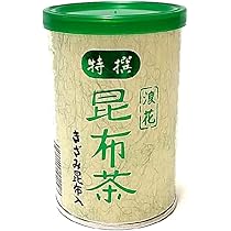 昆布茶 Amazon.co.jp: 浪花昆布茶本舗 昆布茶 きざみ昆布入り (90g缶入り