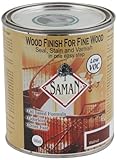 Saman sam-309 – 1l 1-quart内部Stain for Fine木製のシール、およびワニス汚れ、ウォールナット