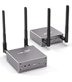Amazon | ワイヤレス hdmi 送受信機セット 200M 【日本技適認証