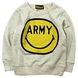 《秋冬春対応》 Reboot(リブート) 裏毛ARMY Ptトレーナー 100cm/Om NO.AH-1691613