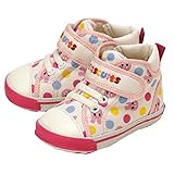 （ミキハウス）MIKIHOUSE ホットビスケッツ【HOT BISCUITS】マルチチェック　セカンド ベビーシューズ (13.5cm, ピンク（08）)　71-9306-972