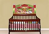Mona Melisa Designs Baby Crib Mural, Farm by Mona Melisa Designs