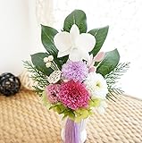 【ベルシック】 プリザーブドフラワー　美月　洋蘭仕様　　枯れないお花　お供え・お悔み・仏花　　　＜即日出荷＞＜送料無料（一部地域を除き）＞