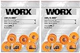 Worx wa0010 Foot Grass交換用トリマー/ Edgerスプールライン、製品の説明を参照互換モデルkdieup、12パック