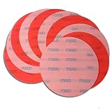 6 Inch 3000 Grit Hook and Loop Wet / Dry Auto Body Film Sanding Discs, 10 Pack [並行輸入品]