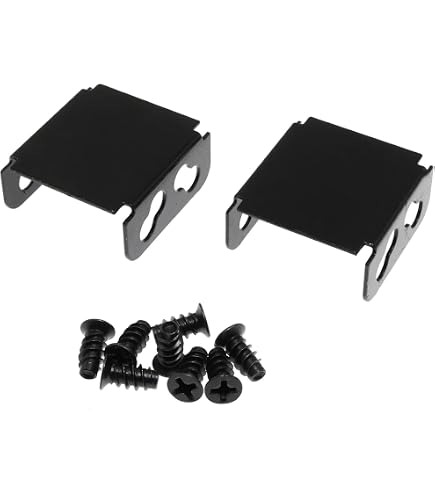 Biaungdo PCI Slot Lüfterhalterung – Für 8/9/12 Cm Lüfter, Metall, Schwarz – Verbessert PC-Kühlung, Reduziert Lärm, Für Grafikkarten & Gehäuse