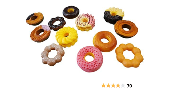 Amazon ファンシードーナツ 1袋 48個入 食べ物 おもちゃ