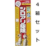 シロアリの特性を利用し巣ごと壊滅　イカリ　シロアリハンター　シロアリ駆除剤　６個入　４箱セット