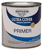 Rust-Oleum 1980730 Painters Touch 1/2 Pint Latex, Flat Gray Primer by Rust-Oleum