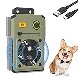 犬 無駄吠え防止 吠え防止グッズ 犬 吠える対策 ３段階感度調節 安全無害 防水 全種類犬使用 犬の鳴き声を感知して超音波を自動発信 安眠妨害 夜泣き対策 室内 屋外 無駄吠え防止器具 2000mah、2つの超音波トランスミッタポート、3つの超音波周波数を調整することができ、防水
