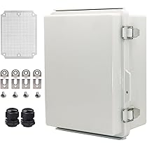 ジャンク品ウェールズ壁掛け Amazon | TEHAUX 箱 電気制御ボックス 金属製ジャンクション