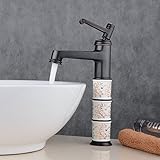 beelee bl6315bh浴室洗面蛇口シングルハンドルシンク蛇口1つ穴真鍮Contemporary、Oil Rubbed brozne603717007715
