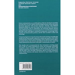 Communicating Science in Social Contexts: New models, new practices