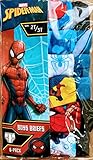 【Marvel(マーベル)】スパイダーマン ボーイズパンツ 6枚セット サイズ：95cm～110cm 男児 男の子 年少さん 幼児 2歳 3歳 2才 3才 95センチ 100センチ 下着 パンツ イン