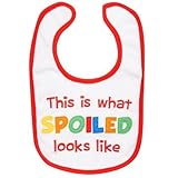 Koala Baby This is What Spoiled Looks Like Small Feeder Bib by Falcon Babywears Mfg. Ltd