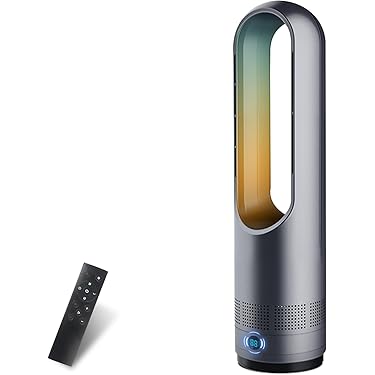 美品　ハイタイプタワーファン　扇風機　温風 楽天市場】FUXNGZI タワーファン 扇風機 【羽根なし冷暖兼用・28W節電