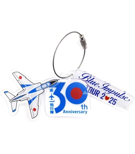 Amazon.co.jp: ブルーインパルス T-4 飛行機型 カラビナ キーリング