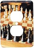 3dRose lsp_85390_6 Argentina, El Calafate, Chess Board, Game Sa01 Mme0236 Michele Molinari 2 Plug Ou