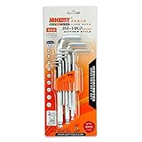 YCOSON JAKEMY JM-HK2-1ロングボールヘッドインナー六角六角レンチキーで 9個