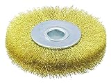 ＴＲＵＳＣＯ　ホイルブラシ　６５×１０ｍｍ穴　０．１５真鍮線