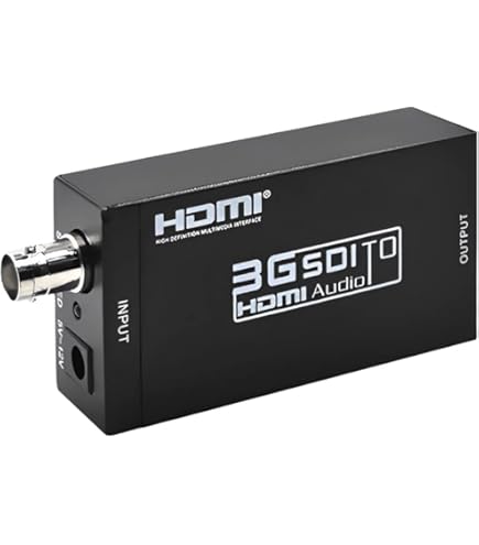 VideoPro HDMI to SDI VPC-HS2STD コンバーター VideoPro HDMI to SDI VPC-HS2STD コンバーター Amazon.co.jp