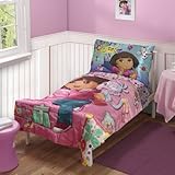 Dora the Explorer Toddler Bedding Set (Discontinued by Manufacturer) by Dora the Explorer [並行輸入品]