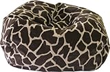 Gold Medal 30014064920 XX-Large Suede Bean Bag, Giraffe Print [並行輸入品]