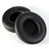 FsGrg イヤーパッド ヘッドホンパッド 交換パッド Beats Solo3 / FOR Beats Solo2 Wireless On-Ear 対応 密閉型 ゲーミングヘッドセット交換 用 ヘッドホンパッド イヤークッ (黒)
