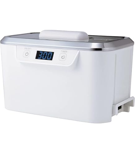 Amazon.co.jp: 超音波洗浄器 SWT710 2つの振動子で強力洗浄 約800ml大