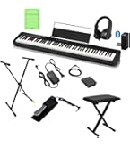 Amazon | CASIO CDP-S300 電子ピアノ 88鍵盤 ヘッドホン・Xスタンド