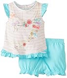 Absorba新生児女の子ネックレスショートセット