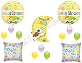 Cow Jumped Over MoonベビーシャワーBalloons Decoration Supplies Hey Diddle