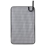 赤ちゃんにやさしい安心おむつ替えマット（日本製） 防水　コンパクト収納　出産祝い　ギンガムチェック(モノトーン)　B0800700　日本製