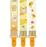 ** LIMITED PROMO ** Premium Pacifier Clip by KiddosArt, 2-Sided CUTEST BABY EVER YELLOW Art, Stunnin