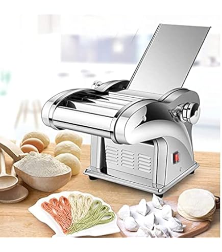 麺用プレス機 Amazon | YJINGRUI 製麺機 電動麺プレス機 ステンレス製 ナイフ